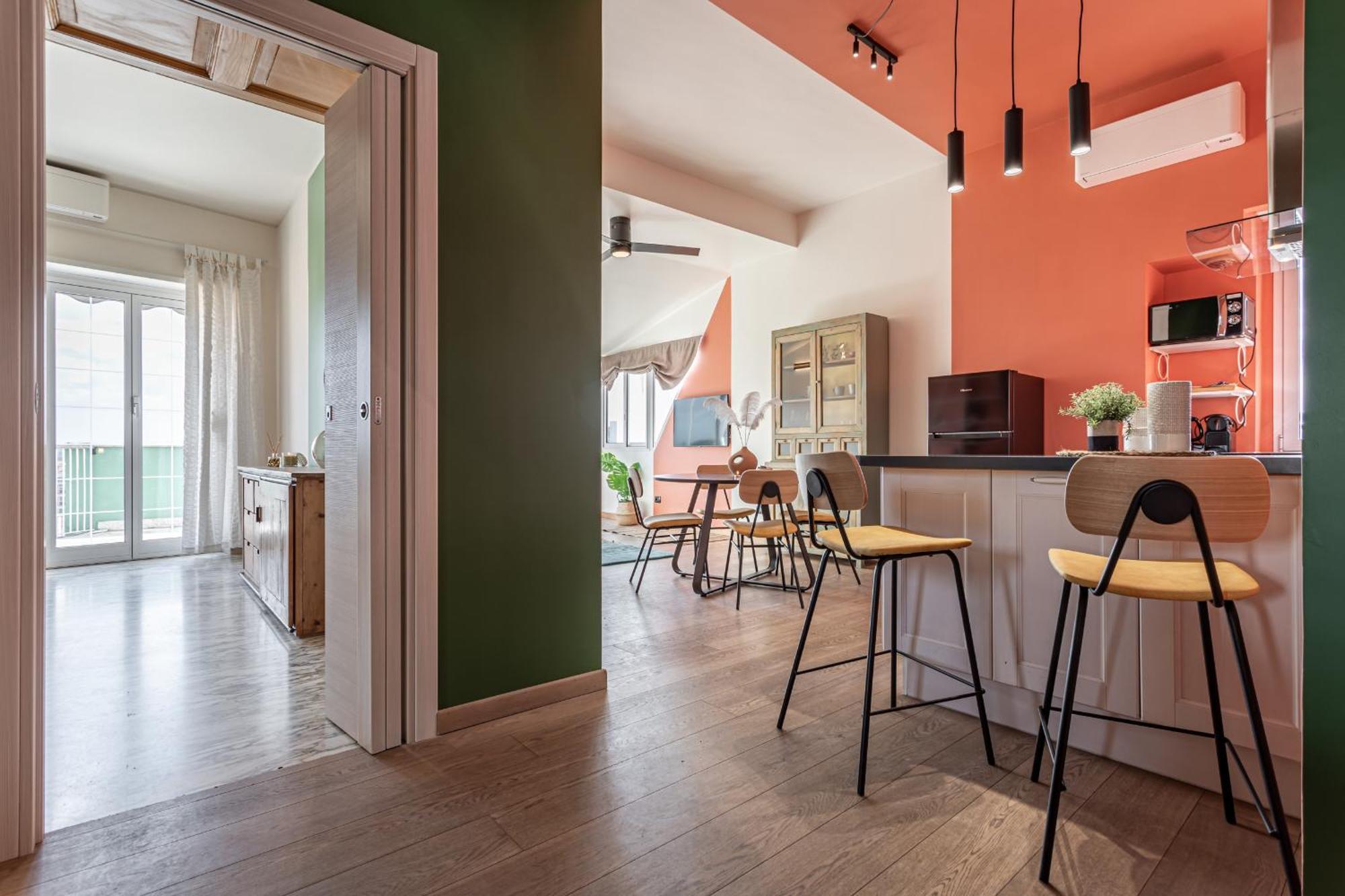 Viola Penthouse With Panoramic View Apartment Rom